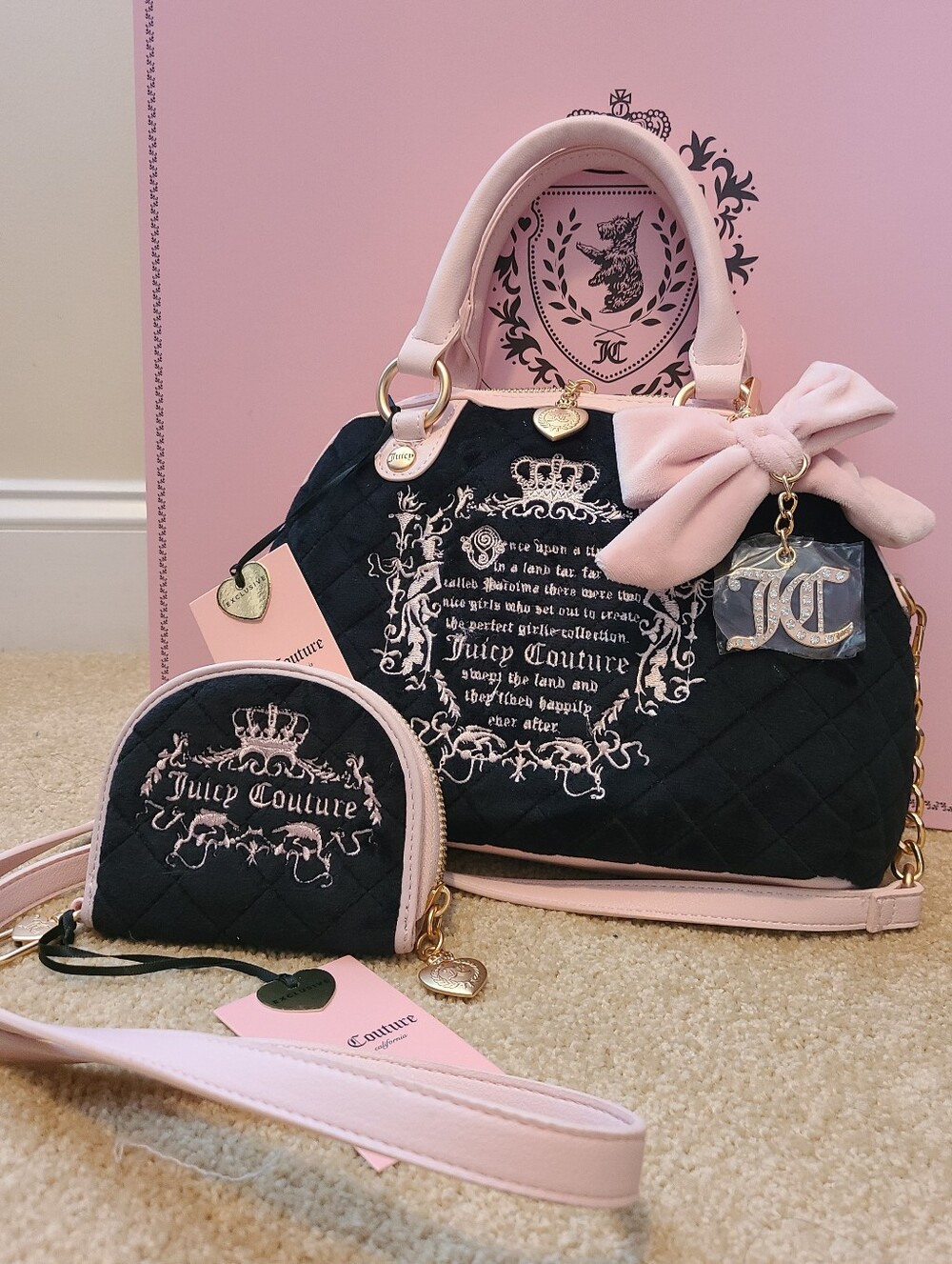 Juicy Couture Bag & Wallet Set 💗